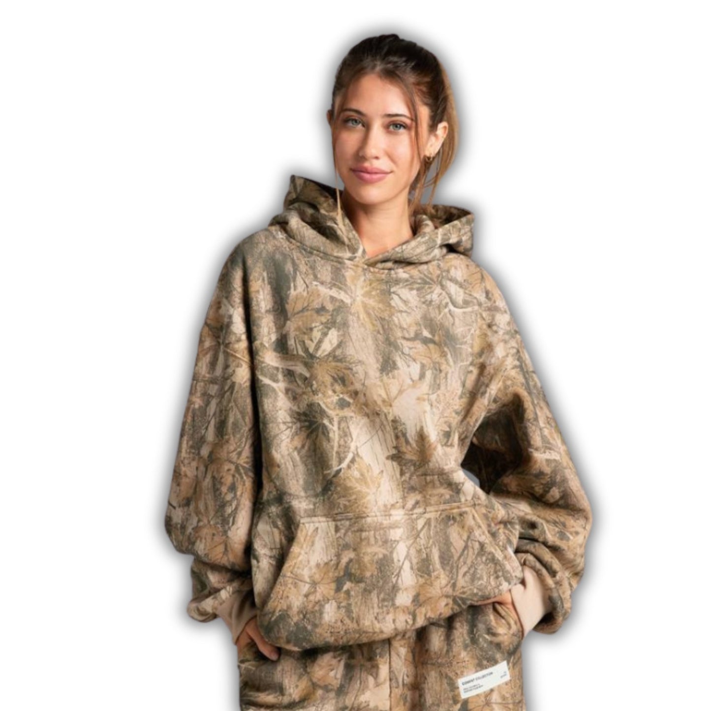 Threadz™ Bunched Camo Hoodie