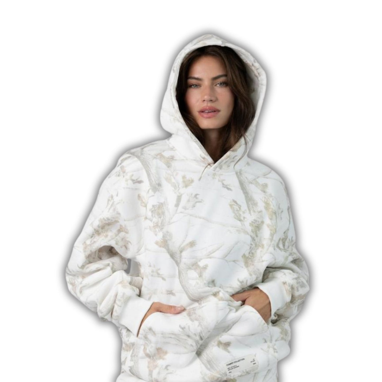 Threadz™ Bunched Camo Hoodie