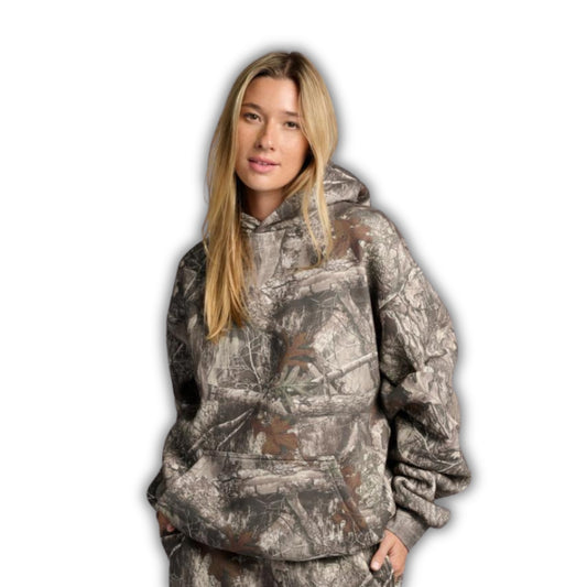 Threadz™ Bunched Camo Hoodie