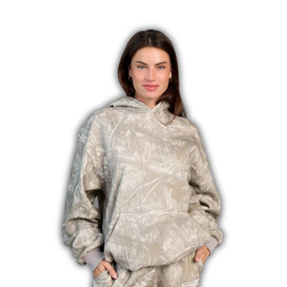 Threadz™ Bunched Camo Hoodie